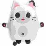 Squishy-Plüsch Gabbys Dollhouse Panda Pfötchen,...