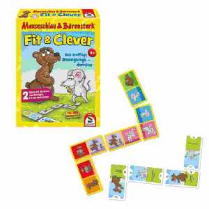 Mauseschlau & Bärenstark Fit & Clever, Kinderkartenspiel