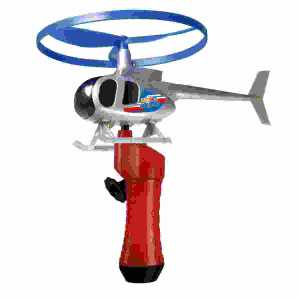 Helikopter Sky Police D12,5cm, mit Schnellstartgriff, fliegt hoch