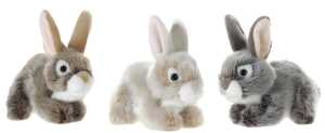 Heunec MISANIMO Hase klein 3-fach sortiert Größe 15 cm