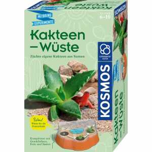 Kakteen-Wüste Mitbringexperimente, Inhalt: Gewächshaus Kakteen-Wüste,