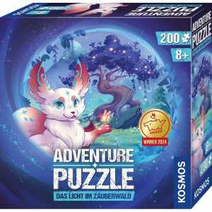 Puzzle Das Licht im Zauberwald, 200 Teile Puzzle
