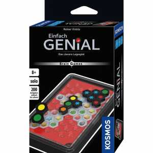 Legespiel Einfach Genial Solospiel Brain Games, 1 Box, 15 Legeteile,