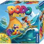 Kinderspiel Dodo Ahoi! 1 Ozean (Spielplan), 1 Boot-Wippe,