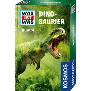 Kartenspiel WAS IST WAS Trumpf Dinosaurier, 33 Spielkarten