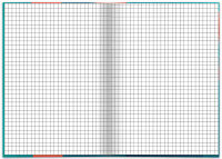 RNK Kladde Kolibri A5 kariert 96Bl