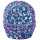 Backförmchen 50x25mm 60er Classico little blau/weiß,