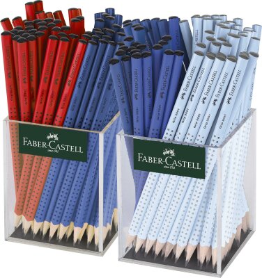 Faber Castell BS Grip 2001 B 2 x 72 Köcher