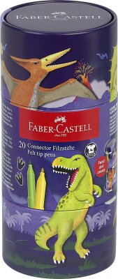 Faber Castell Filzstift Connector Dino