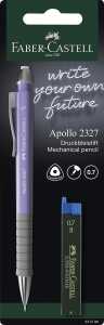 Faber Castell Druckbleistift Apollo 0,7 B sortiert u Minen