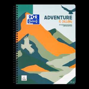 Collegeblock Oxford A4+ Adventure Lineatur 27
