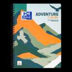 Collegeblock Oxford A4+ Adventure Lineatur 27