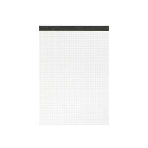 Notizblock A5, schwarz gefälzelt, 50 Blatt, 70 g/m², Lineatur 22