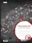 Collegeblock A4 Abriss, 80 Blatt, 70 g/m², 4fach...