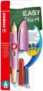 STABILO EASYbirdy Pastel R mit Feder M soft pink/apricot 4006381569002