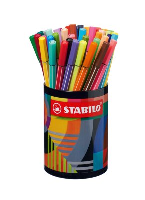 STABILO Pen 68 45er Metallrunddose „ARTY"