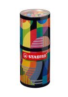 STABILO Pen 68 45er Metallrunddose „ARTY"