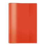 Heftschoner A5 rot transparent