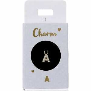 Charm Buchstabe A Nr.1, für Halsketten und Armbänder,, Depesche