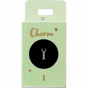 Charm Buchstabe I Nr.9, für Halsketten und Armbänder,, Depesche