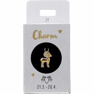 Charm Widder Nr.24, für Halsketten und Armbänder,, Depesche