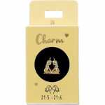 Charm Zwillinge Nr.26, für Halsketten und...