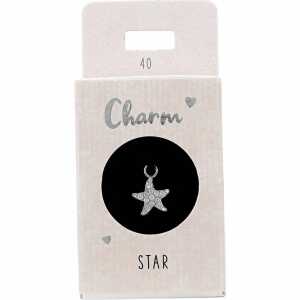 Charm Stern Nr.40, für Halsketten und Armbänder,, Depesche