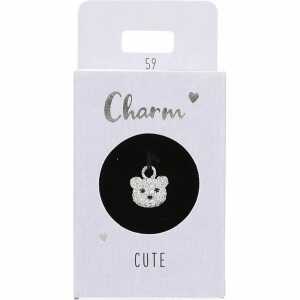 Charm Cocktailglas Nr.59, für Halsketten und Armbänder,, Depesche