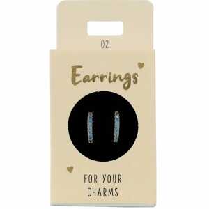 Ohrringe gold Steine blau, Depesche