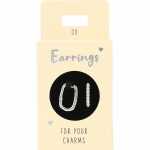 Ohrringe silber Steine weiß, Depesche 4010070636401