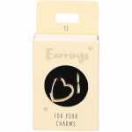 Ohrringe silber gelb Steine bunt, Depesche