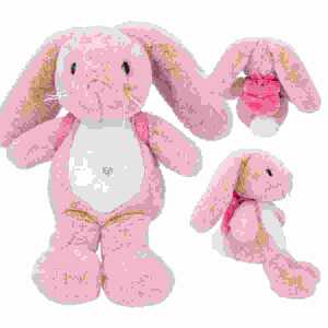 Plüsch Princess Mimi Hase Nelly mit Rucksack, 14x14x19cm