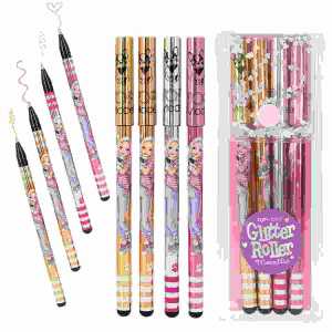 TOPModel Glitter Gel Metallic Set, metallische Glitter-Stifte,