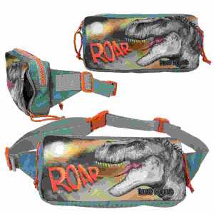 Crossbag Dino World ROAR 10x20x3cm verstellbaren Gurt 100% Polyester