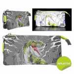 Fächerschlamper Dino World 3x22x11cm, 3...