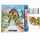 Aqua Magic Book Dino World, mit 5 Innenseiten aus Karton, Wasser-Stift