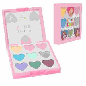 Lidschatten Palette TOPModel BEAUTY and ME, 9 Farben, Inhalt: 9x0,5g