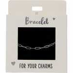 Armband Express yourself Nr.3 silber Glieder groß,...
