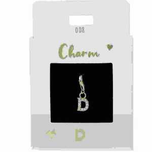 Charms Express yourself D gold, Nr.8 für Halsketten und Armbänder