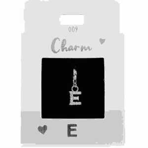 Charms Express yourself E silber, Nr.9 für Halsketten und Armbänder