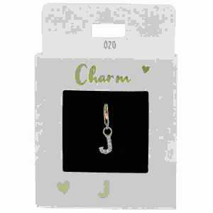 Charms Express yourself J gold, Nr.20 für Halsketten und Armbänder