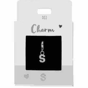 Charms Express yourself S silber, Nr.33 für Halsketten und Armbänder
