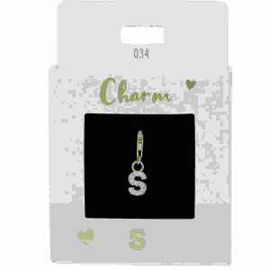Charms Express yourself S gold, Nr.34 für Halsketten und Armbänder