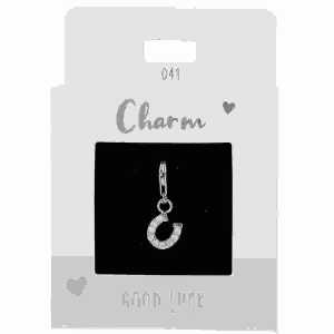 Charms Express Hufeisen silber, Nr.41 für Halsketten und Armbänder