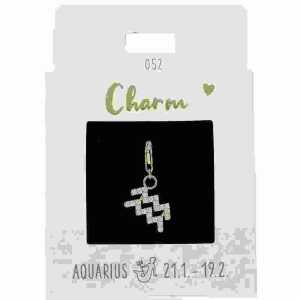 Charms Express Wassermann gold, Nr.52 für Halsketten und Armbänder