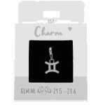 Charms Express Zwillinge silber, Nr.59 für...