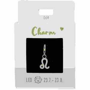 Charms Express yourself Löwe gold, Nr.64 für Halsketten und Armbänder