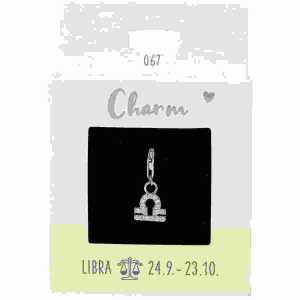 Charms Express Waage silber, Nr.67 für Halsketten und Armbänder