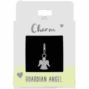 Charms Express Schutzengel silber, Nr.75 für Halsketten und Armbänder