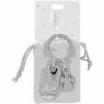 Schlüsselanhänger Buchstabe F + Schutzengel, SA...